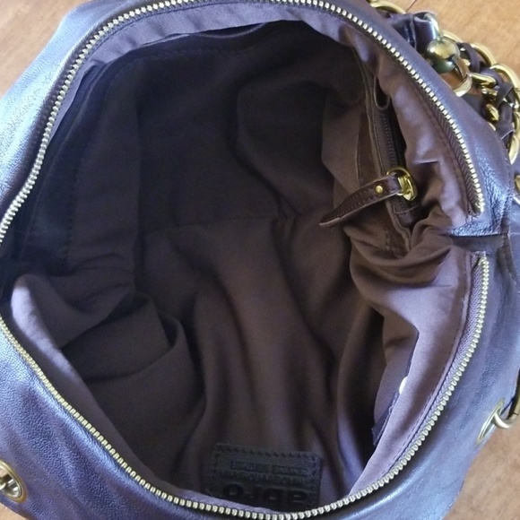 Abro Vintage Genuine Leather Brown Shoulder Bag - Picture 4 of 7